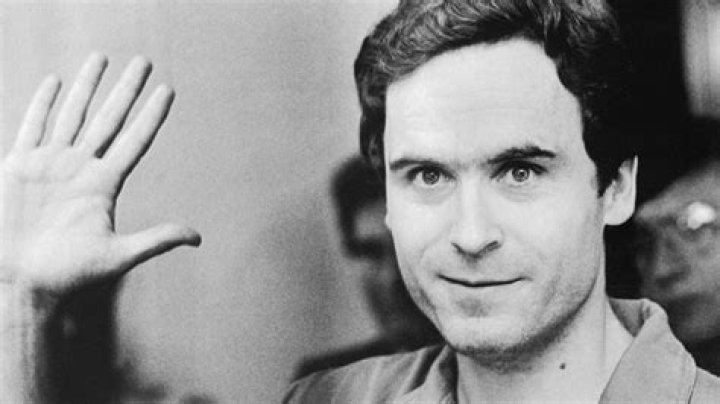 Serial killer Ted Bundy acting up in courtroom after the judge had departed. Photo / Getty Images