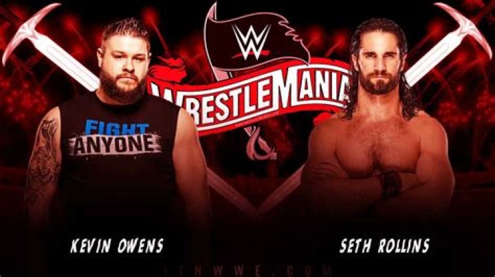 Seth Rollins vs Kevin Owens WWE Raw