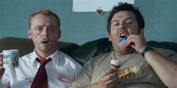 Shaun and Ed in Shaun of the Dead
