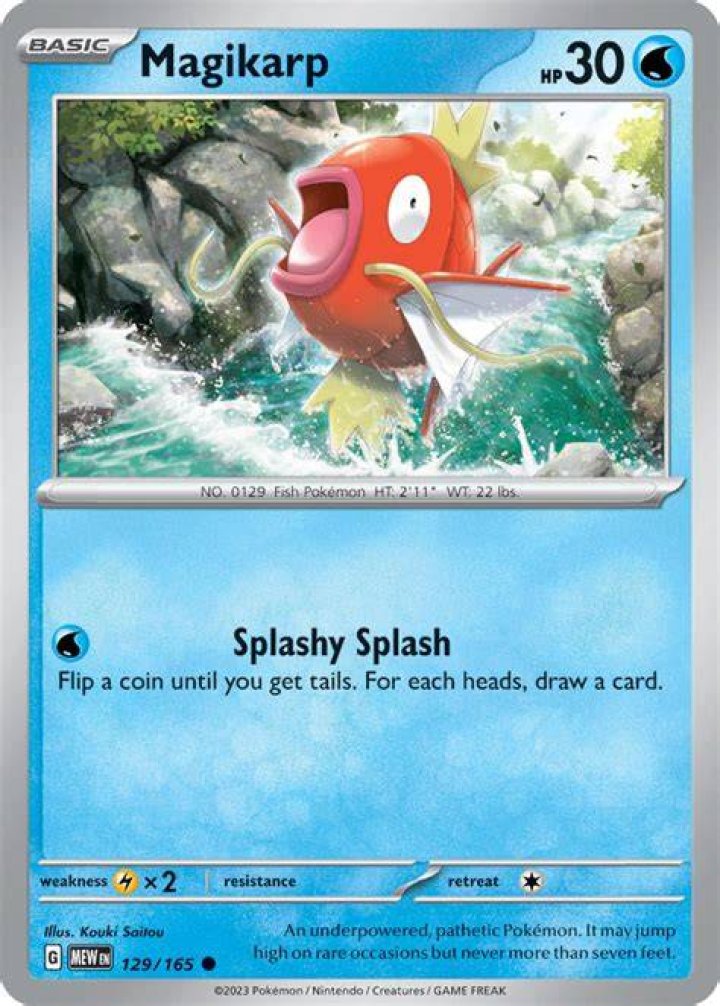 Shiny Magikarp card art