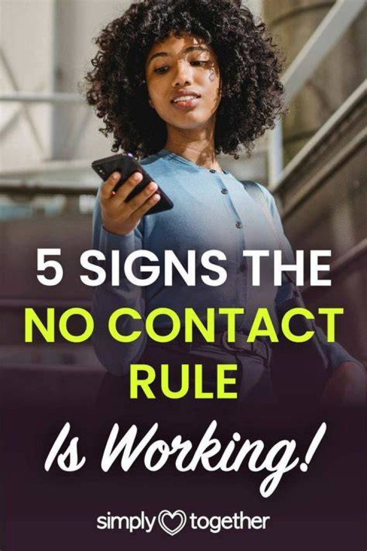 Signs The No Contact Rule Isn't Working