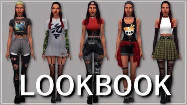 sims 4 lookbook all cc linked ♡ The Sims 4 Pc, Sims 4 Cas, Sims Cc