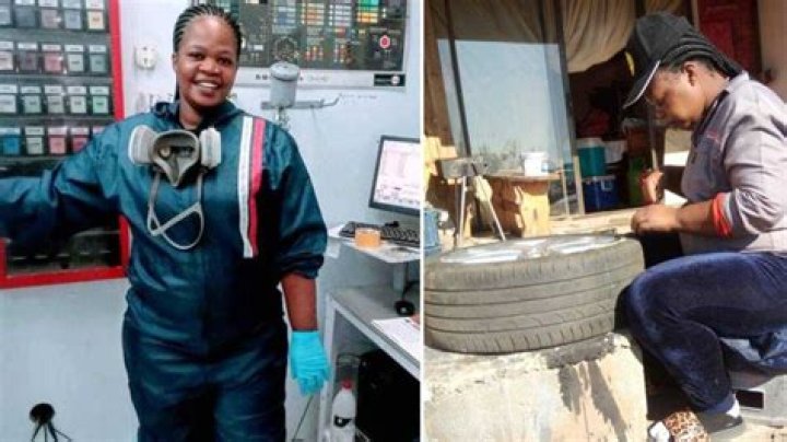 Single Mom-of-Two Thrives As Panel Beater & Spray Painter and Uses Business to Support Her Children & Family