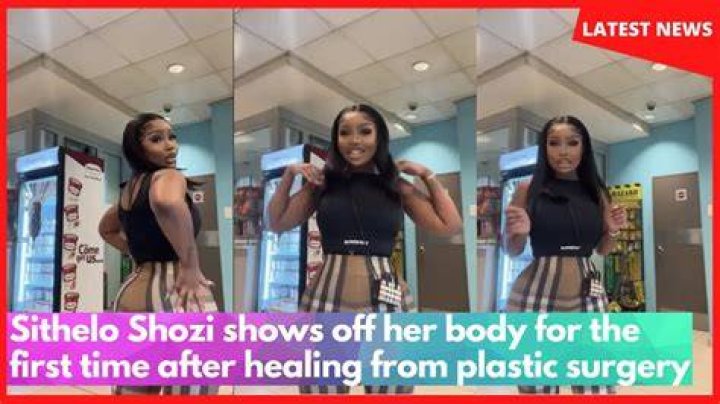 Sithelo Shozi debuts new body! Daily Sun
