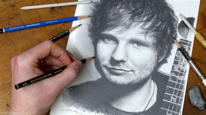 Sketch of ED SHEERAN