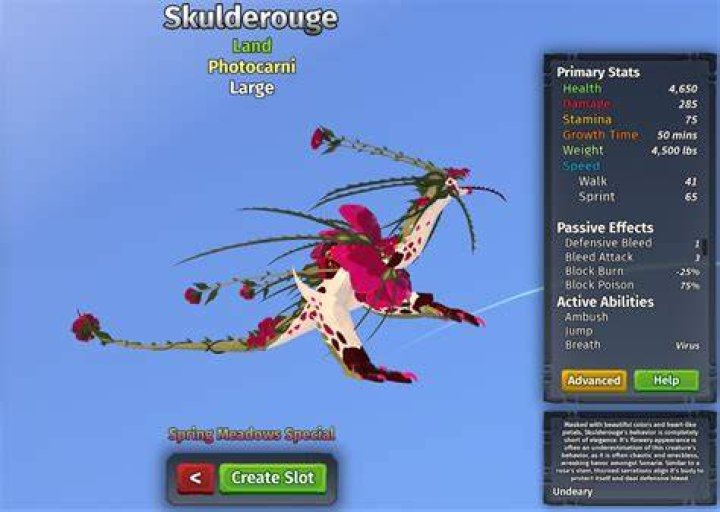 Skulderouge Value in Creatures of Sonaria What is it Worth?