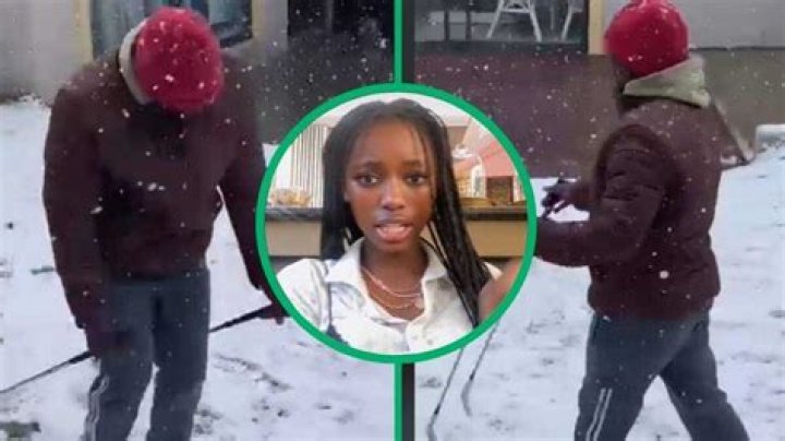 Snow in SA: Man Pretends He’s Skiing in TikTok Video, Mzansi Defeated: “Snow Came to the Wrong Country”