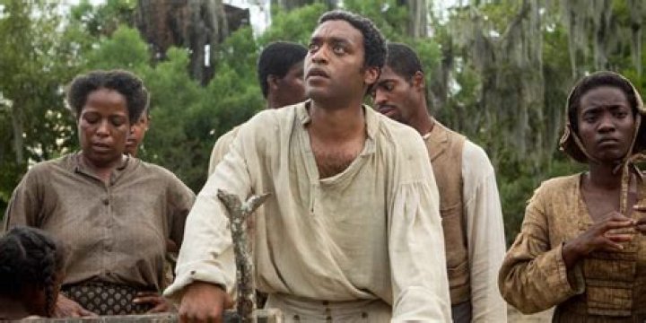 Solomon looks up in 12 Years A Slave 