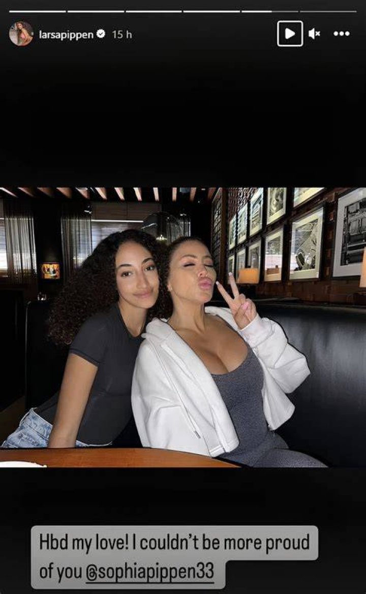 Sophia Pippen, 13, Looks So Grown Up Rocking Mom Larsa&rsquo;s Jewelry Line