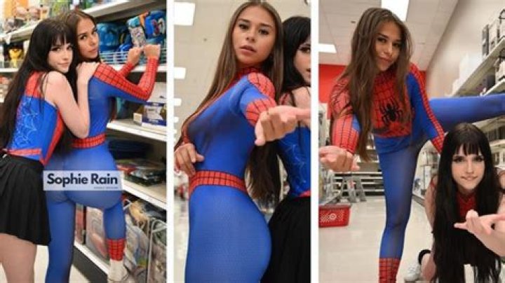 Sophie Rain: The Amazing Spiderman Suit