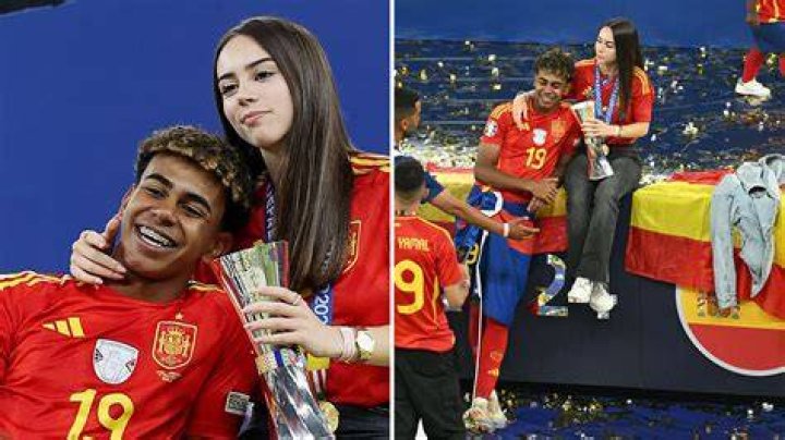 Spain sensation Lamine Yamal, 17, goes public with TikTok star