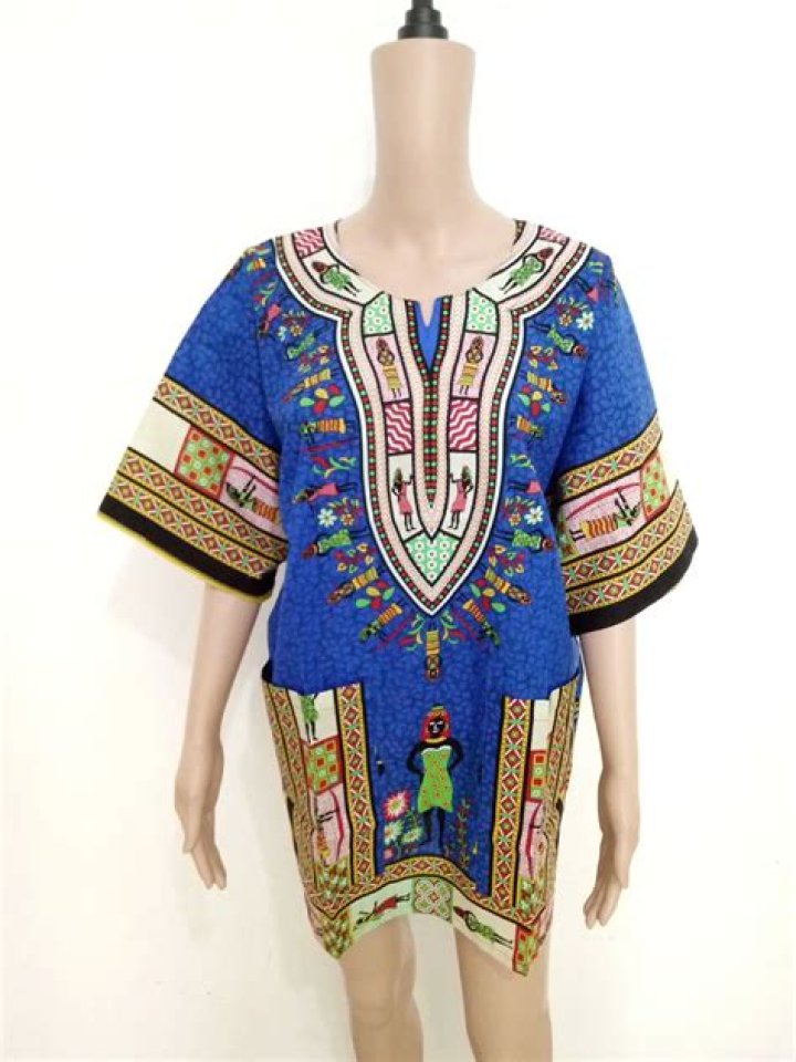 Split Dashiki Dress Etsy African fashion dresses, African fashion