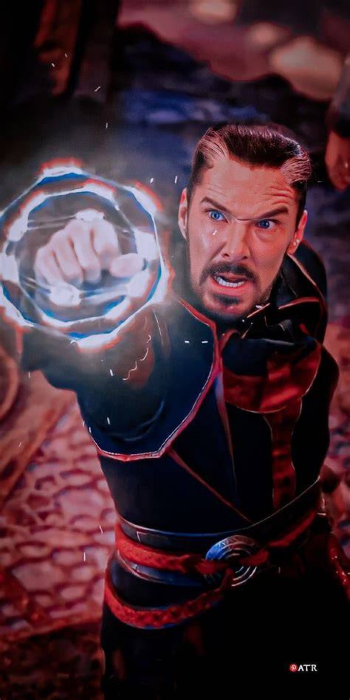 Split image of Defender Strange from Marvel Comics, MCU Doctor Strange, and Necromancer Doctor Strange from Marvel Comics.