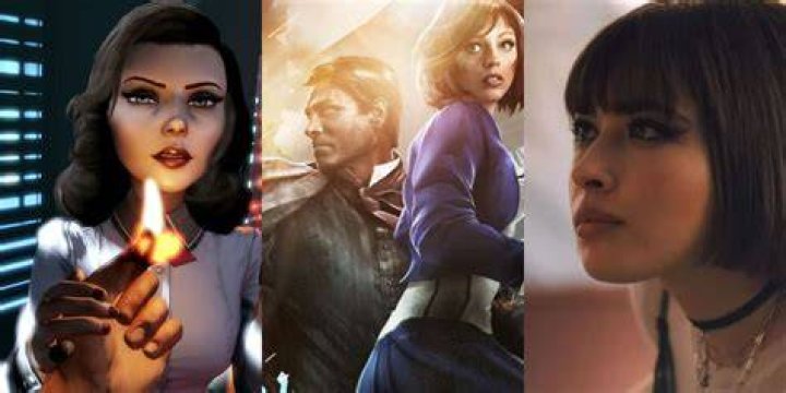Split image of Elizabeth and Booker in Bioshock Infinite and Melissa Callazo