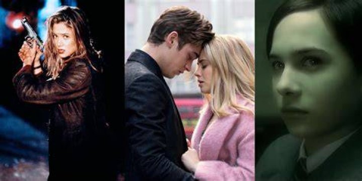 Split images of stills from Search Party, In The Dark, and Monk