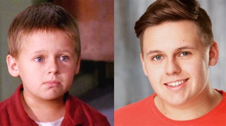 Split screen of Jamie Scott In One Tree Hill And Jackson Brundage As An Adult