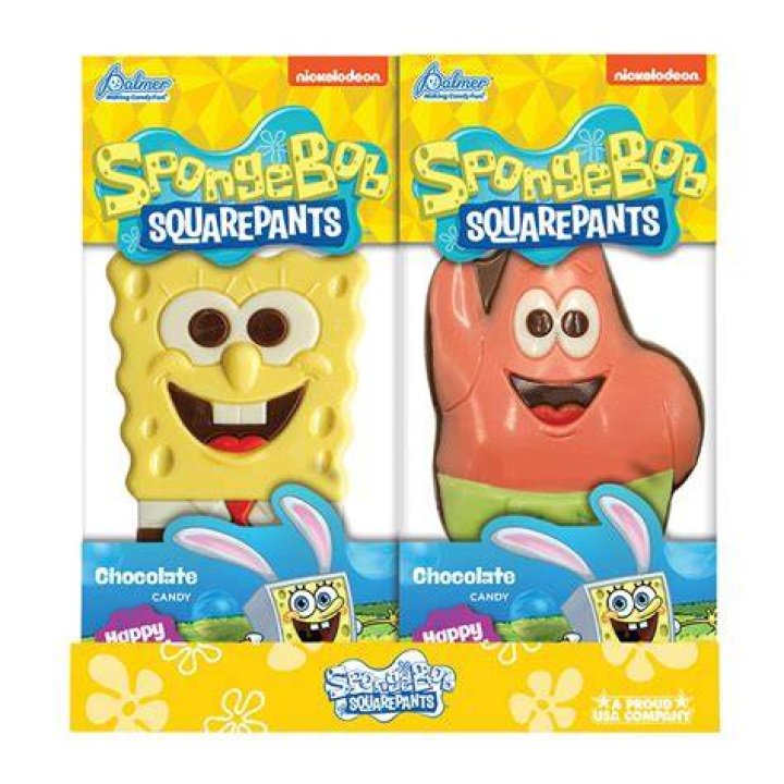 spongebob patrick tom chocolate
