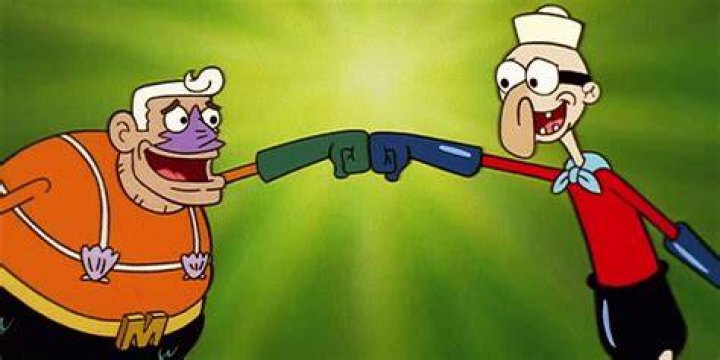 SpongeBob SquarePants Mermaind Man and Barnacle Boy