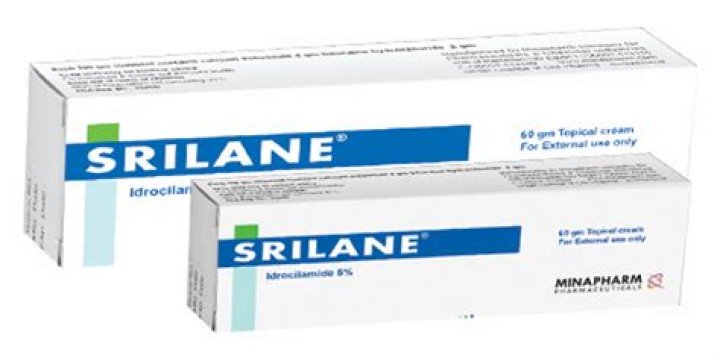 نشرة دواء سريلان كريم Srilane Cream مضاد للالتهابات الرقبة والم الظهر