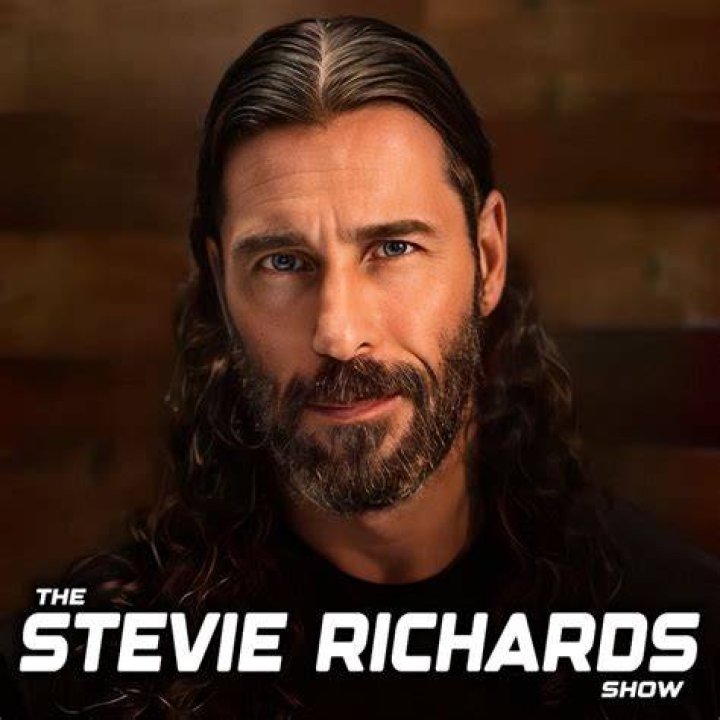 Stevie Richards in ring and post-career with belt