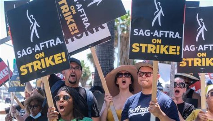 Striking SAG-AFTRA members were asked not to wear Halloween costumes that could be seen to promote lucrative film figures Striking SAG-AFTRA members were asked not to wear Halloween costumes that could be seen to promote lucrative film figures