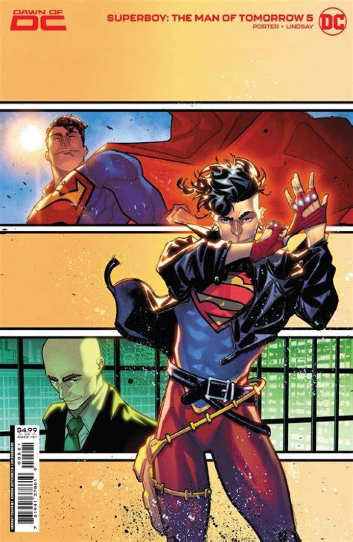 Superboy Comic Meme Cover