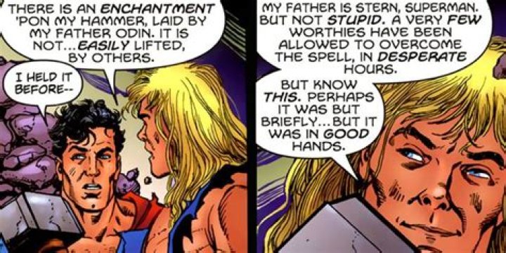 Superman Not Wothy Mjolnir Enchantment