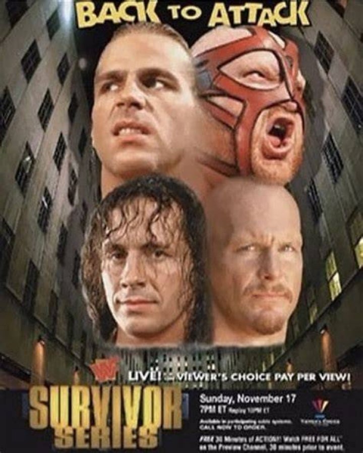 Survivor Series 1996: The Rock debuts as Rocky Maivia