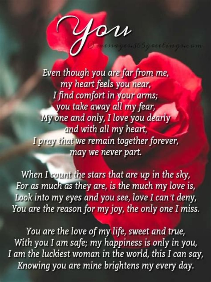 Sweet Romantic Love Poems For Her / Him From The Heart