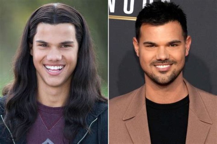 Taylor Lautner as Jacob, Robert Pattinson as Edward, and Kristen Stewart as Bella in Twilight