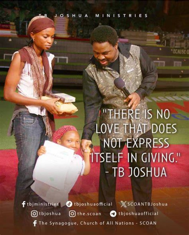 TB Joshua ministries TB Joshua ministries