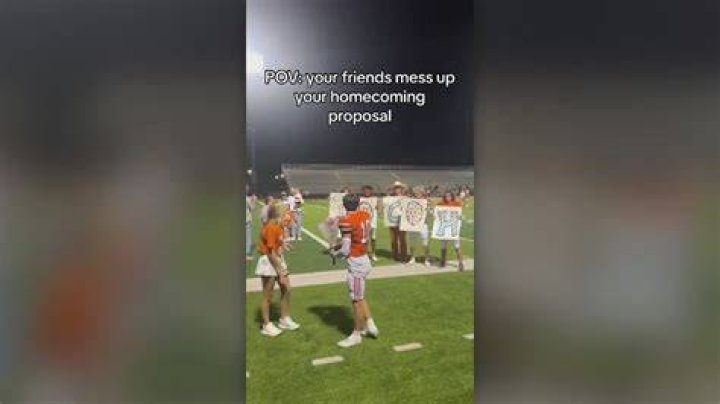 Teen's school ball proposal goes viral after hilarious mix up