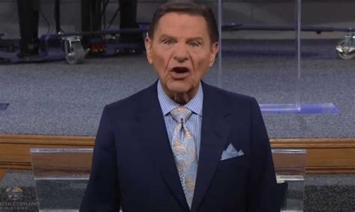 Televangelist Kenneth Copeland during his TV show Day of Discovery. Photo / Getty Images