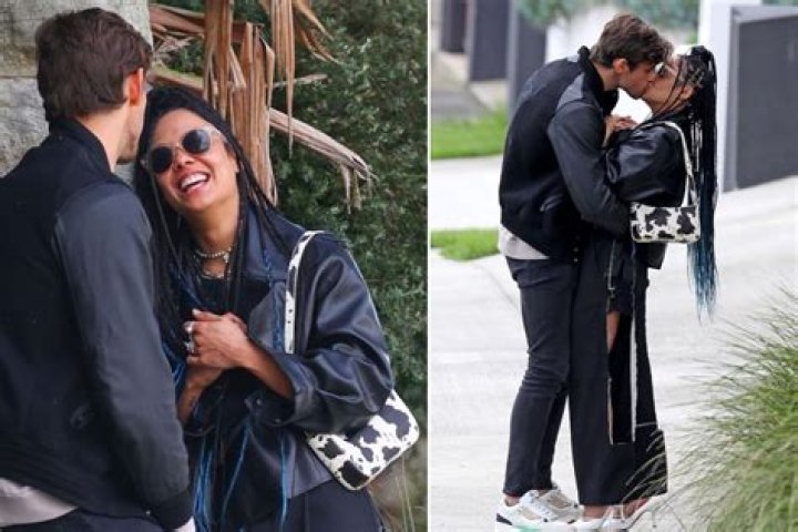 Tessa Thompson spotted kissing model Zac Stenmark