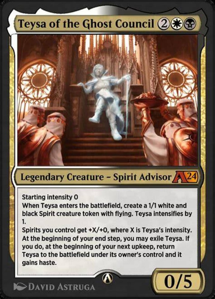 Teysa of the Ghost Council &middot; Alchemy Outlaws of Thunder Junction (YOTJ