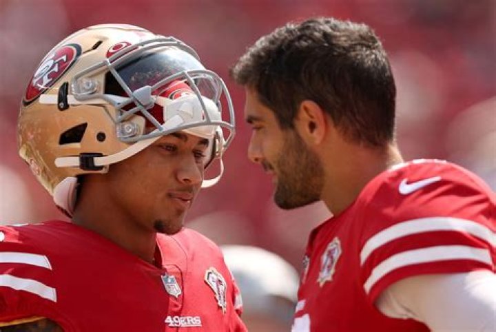 “That’s Why Men Hate Him”: NFL World Drooling Over Jimmy Garoppolo’s Pre-Game
Outfit While His Rival QB Colt McCoy Gets Trolled Heavily
