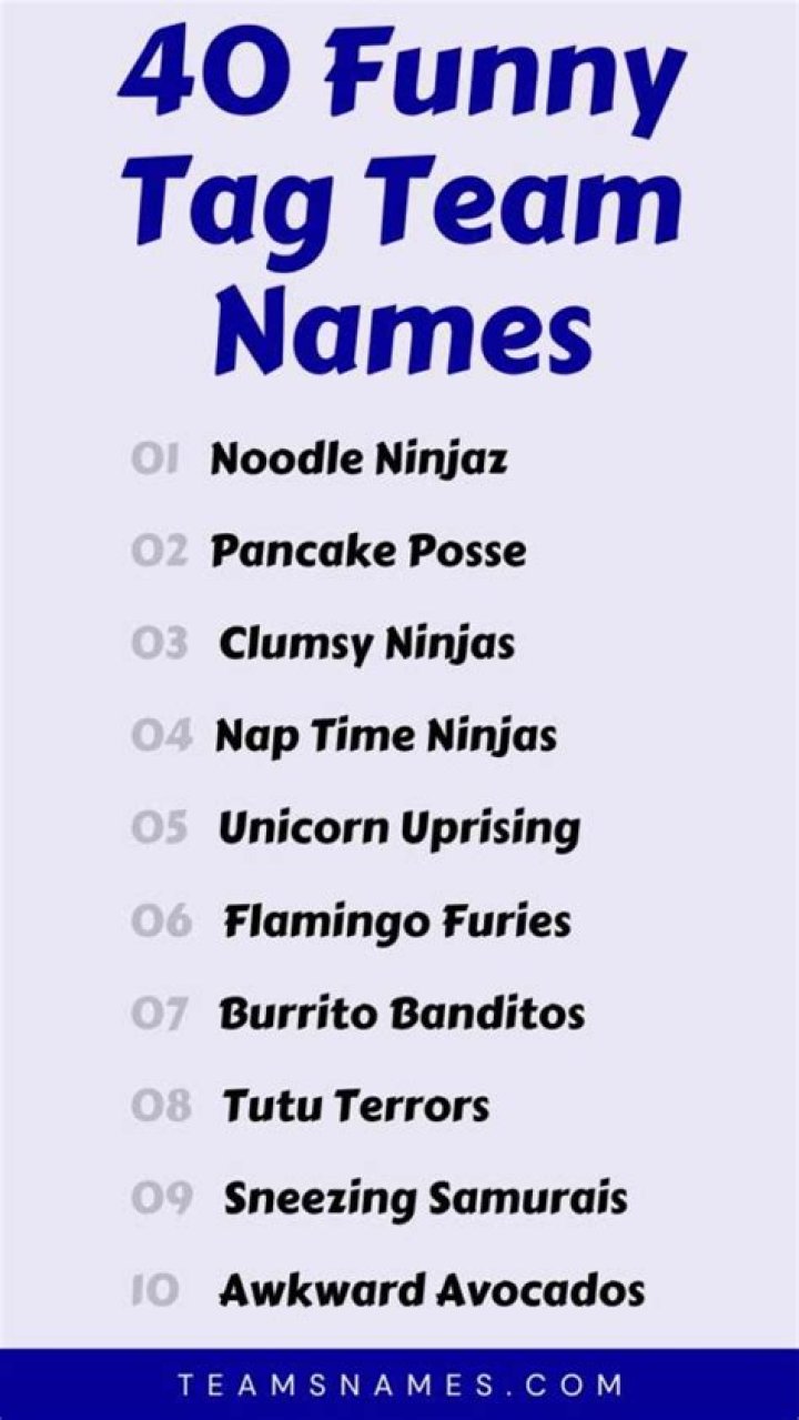 The 10 Dumbest Tag Team Names Ever