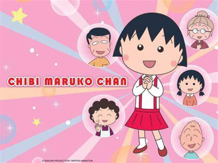 The cast of Chibi Maruko-chan.