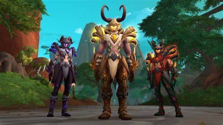 The Demon Hunter class from Diablo Immortal stands with two crossbows raised by their side