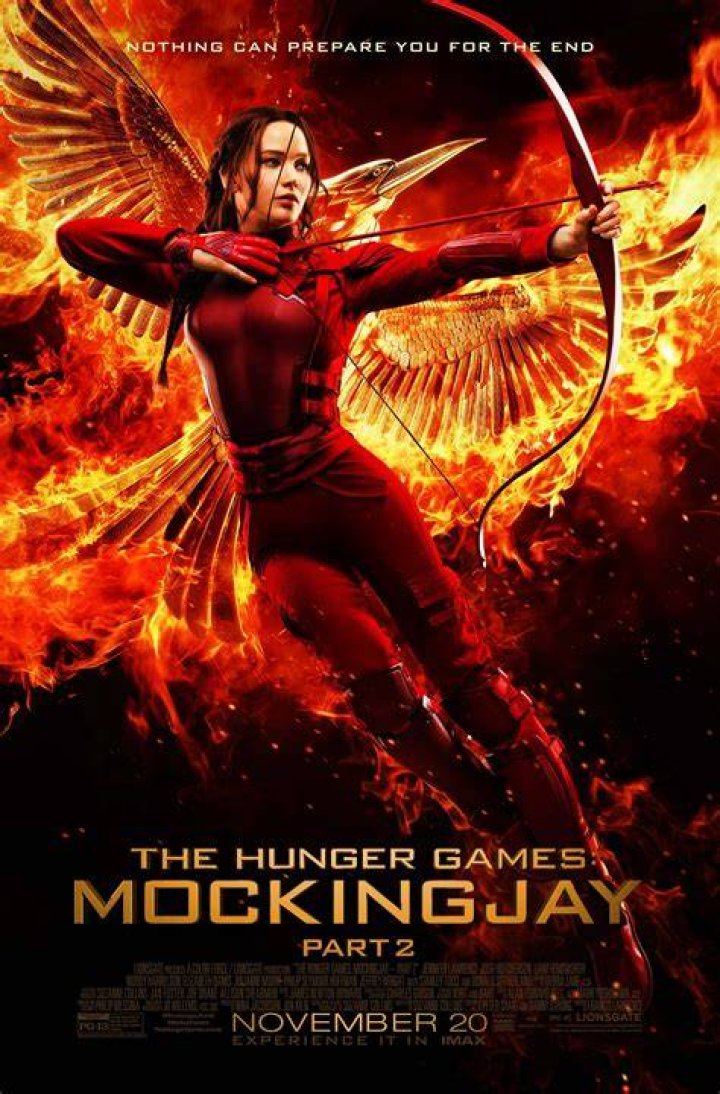 The Hunger Games Mockingjay Part 2'sJennifer Lawrence sitting on a throne