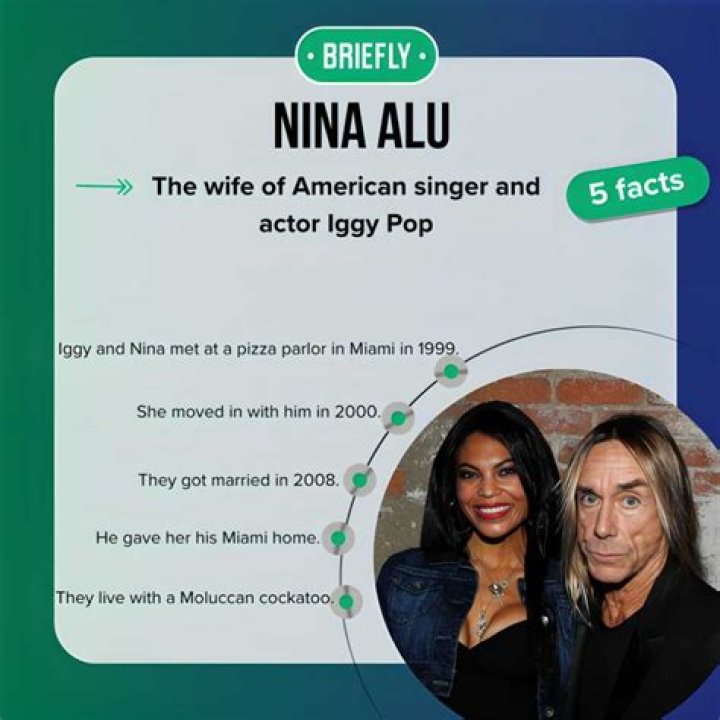 The life story of Nina Alu, wife of singer and actor Iggy Pop