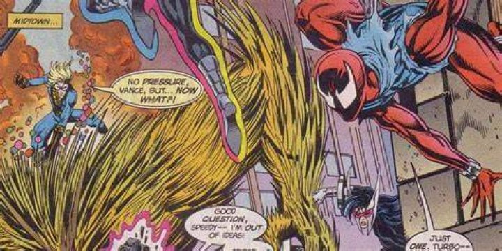 The Scarlet Spdier joins the New Warriors in Marvel Comics.