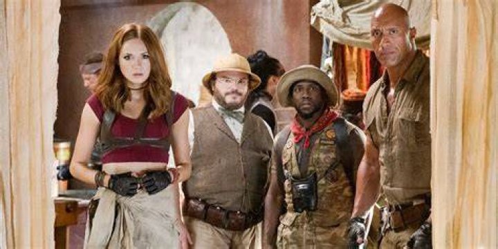 The video game avatars of Jumanji Welcome To The Jungle