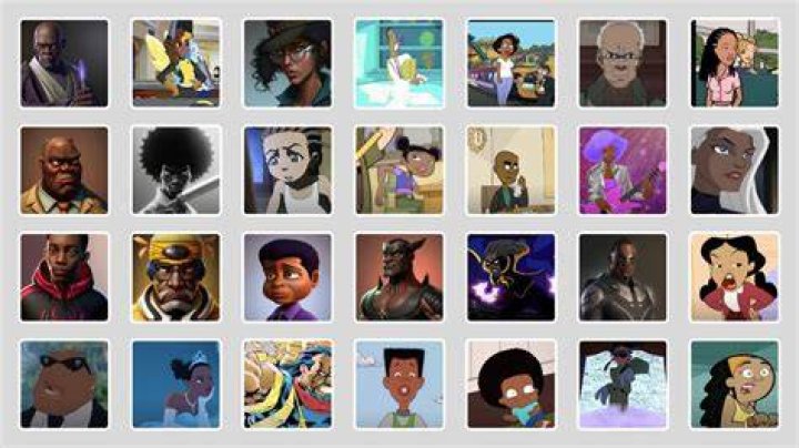 These are the top 50 best black cartoon characters you ought to know