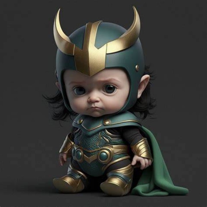 Thor Loki as Baby