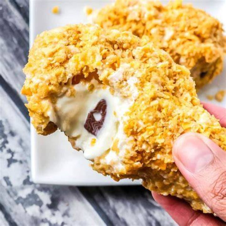 Tik Tok Fried Chicken Ice Cream Viral Recipe Luv68