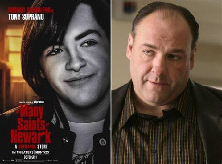 Tony Soprano in Many Saints of Newark and The Sopranos