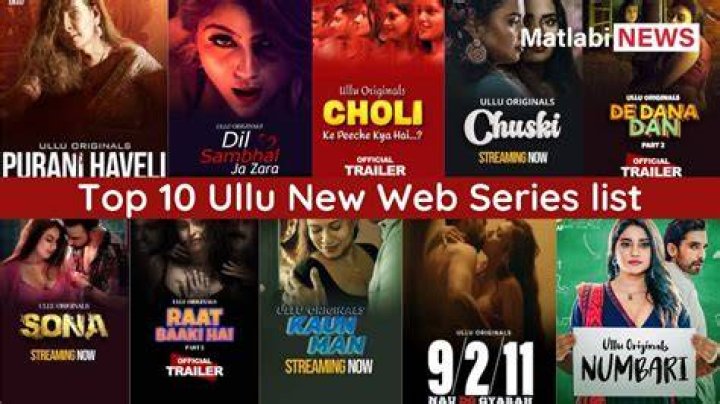 Top 10 best Ullu Web Series to watch 2021 MojoTop10