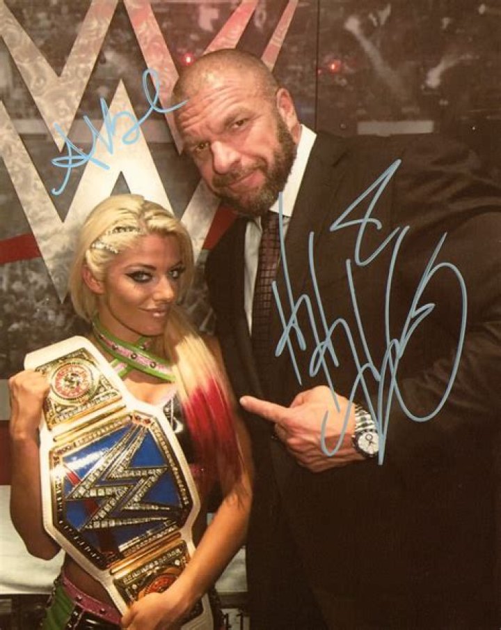 Triple H and Alexa Bliss Cropped
