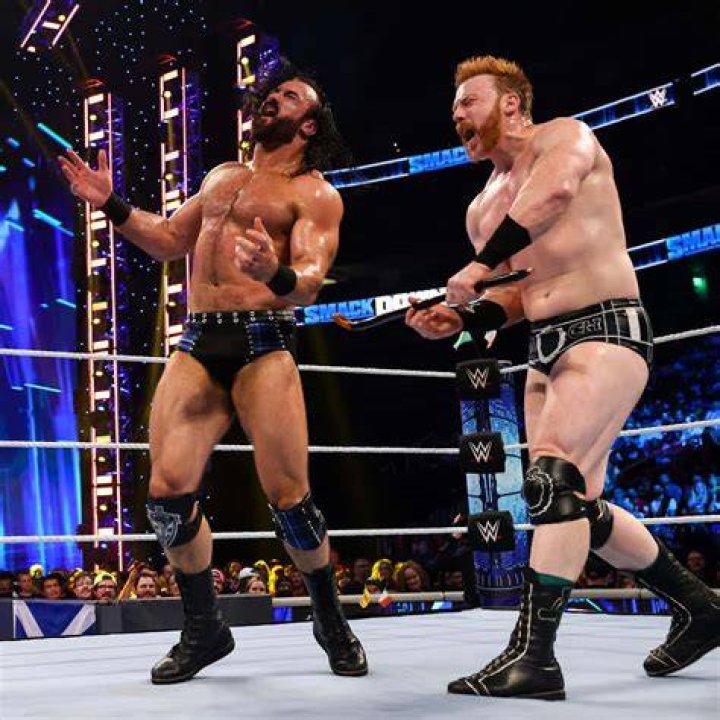 Triple H takes down Sheamus at WrestleMania 26